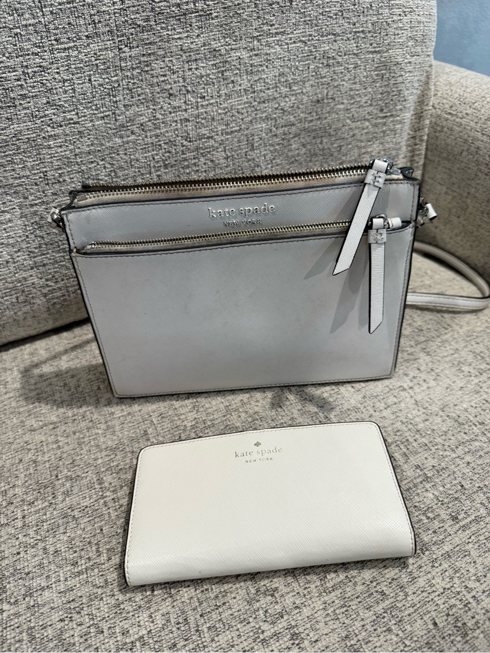 kate spade Cream Crossbody with Cream Wallet